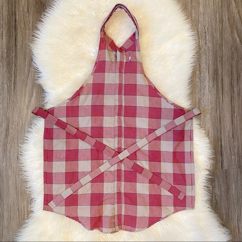 Custom Made Flannel Apron - Picture 13 of 14